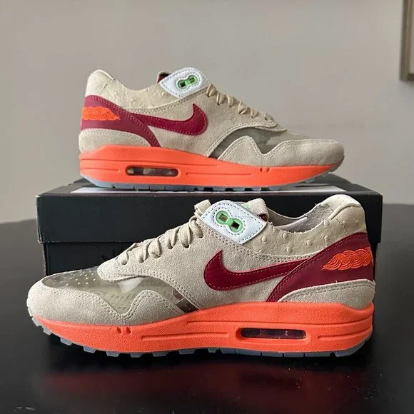 Nike CLOT x Air Max 1 'Kiss of Death' 2021 - Picture 8 of 16